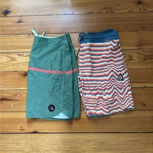 Men’s Board shorts Bundle (Quiksilver and Volcom)
